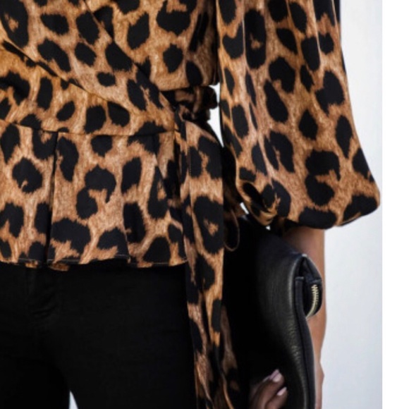 Animal print blouse - Picture 5 of 13